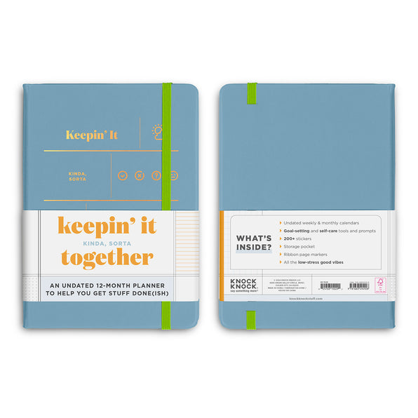 Keepin’ It Kinda, Sorta Together Large Hardcover Planner