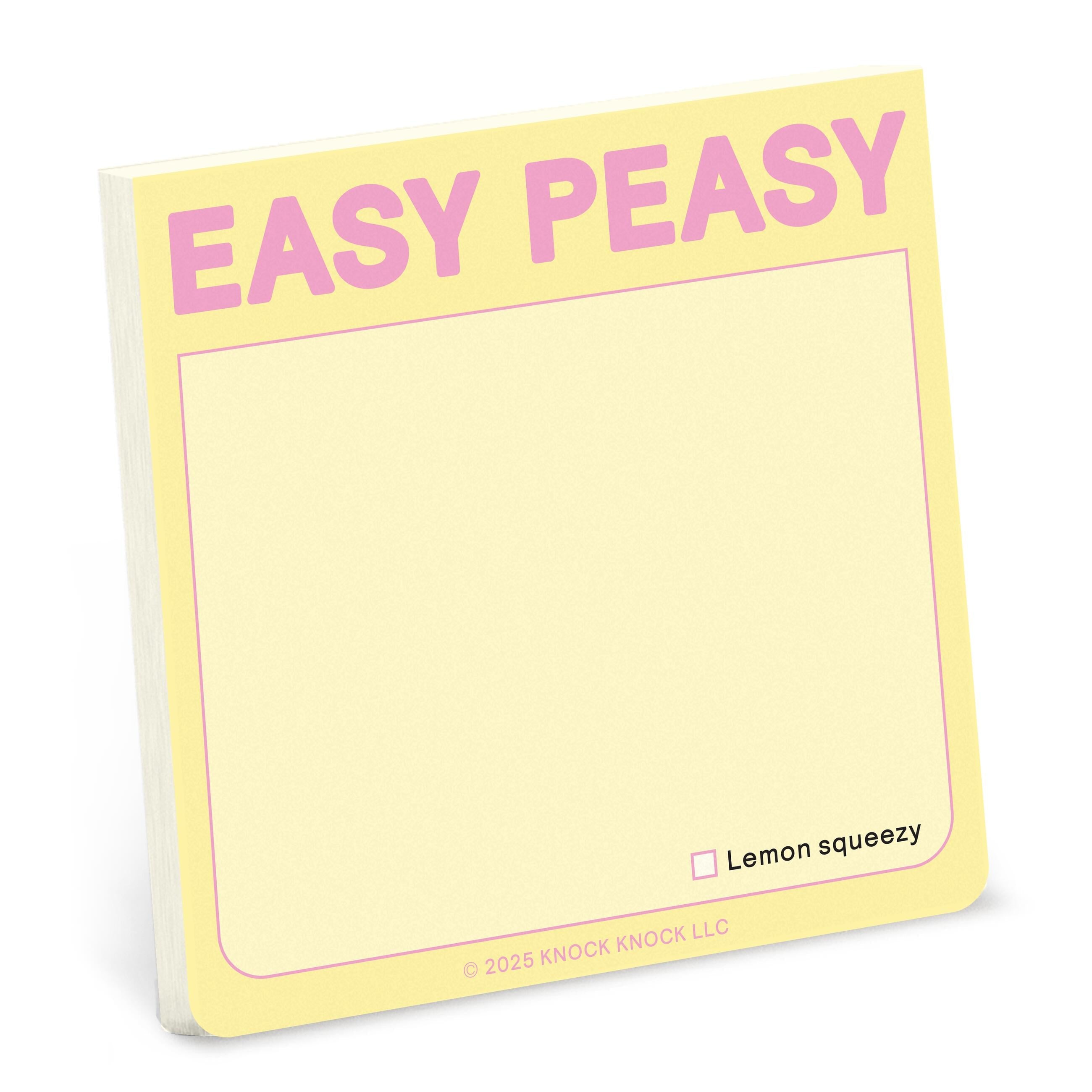 Easy Peasy Sticky Notes – Knock Knock