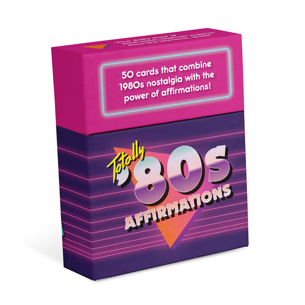 Totally 80s Affirmations Deck, 50 Cards