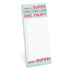 Knock Knock Have a Super Day Make-a-List Pad Paper To Do List Notepad - Knock Knock Stuff SKU 11205