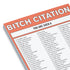 Bitch Citation Nifty Note Pad