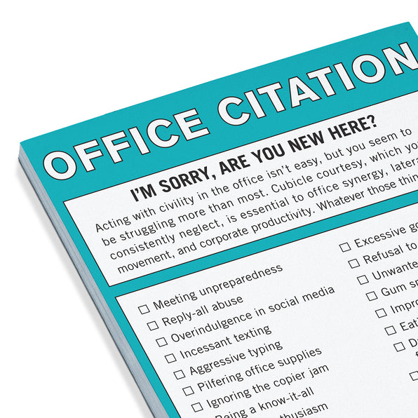 Office Citation Nifty Note Pad