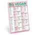 All Out Of® Pad with Magnet (Vegan) by Knock Knock, SKU: 12626