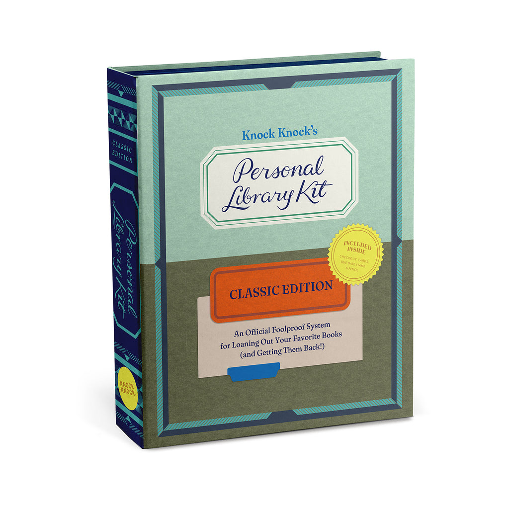 Knock Knock Original Personal Library Kit & Gift for Denmark