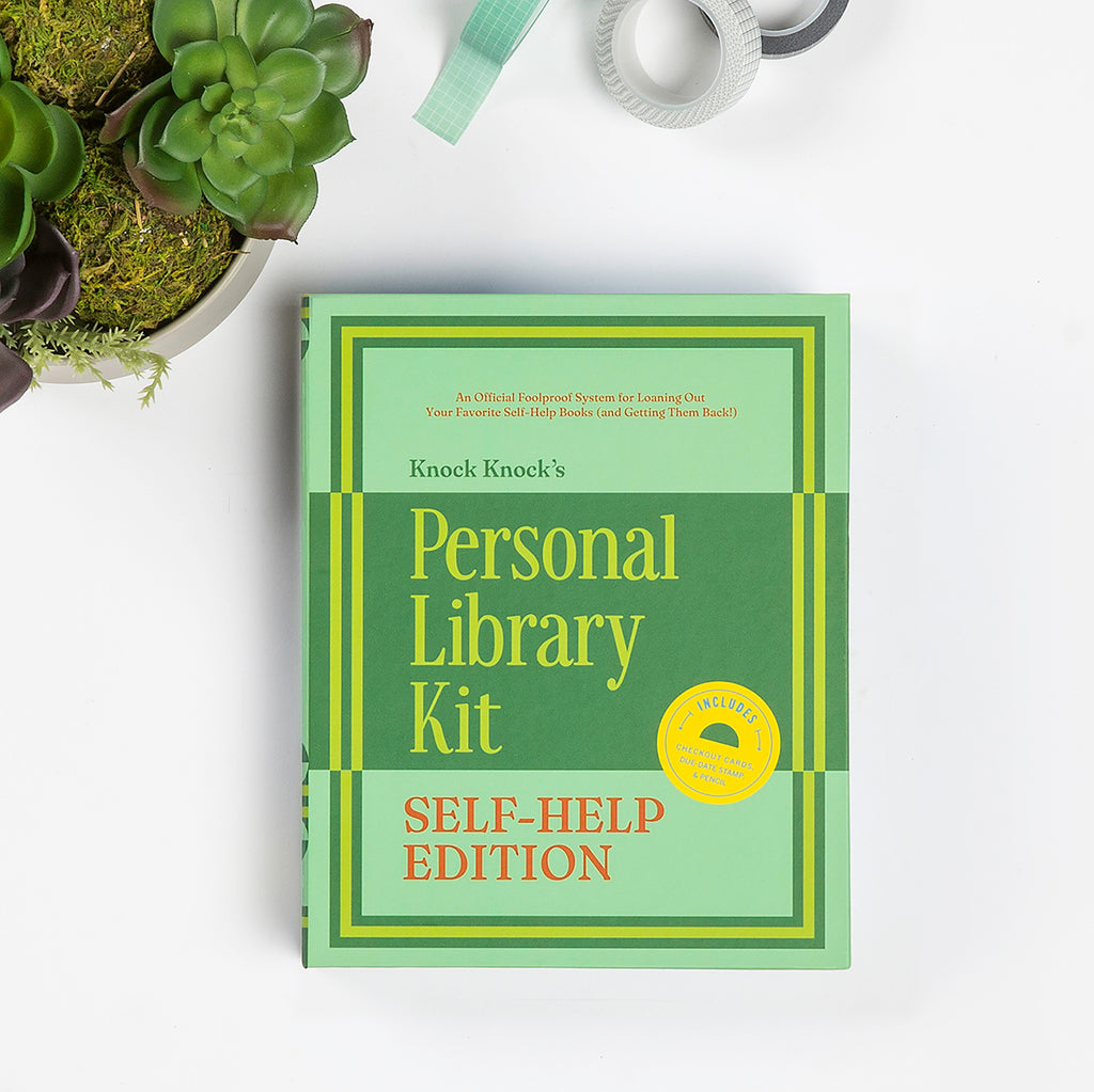 Knock Knock's Personal Library Kit Is The Best Gift For Your Book-Loving  Friends
