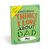 Knock Knock Em & Friends About Dad Fill in the Love® Book Fill-in-the-Blank Love about You Book - Knock Knock Stuff SKU 2-02646