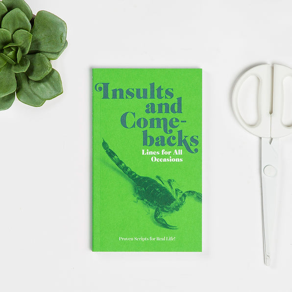 Knock Knock Insults & Comebacks Lines for All Occasions: Paperback Edition - Knock Knock Stuff SKU 