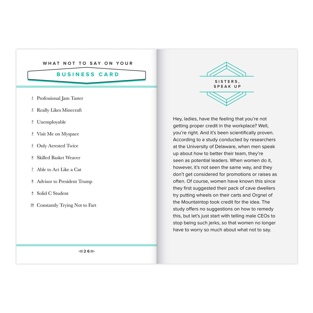 What Not to Say Office & Workplace Knock Knock