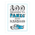 Knock Knock 100 Reasons to Panic® about Dadhood - Knock Knock Stuff SKU 