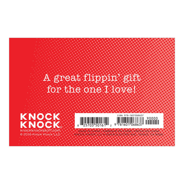 Knock Knock Hello, Love! Flipbook - Knock Knock Stuff SKU 