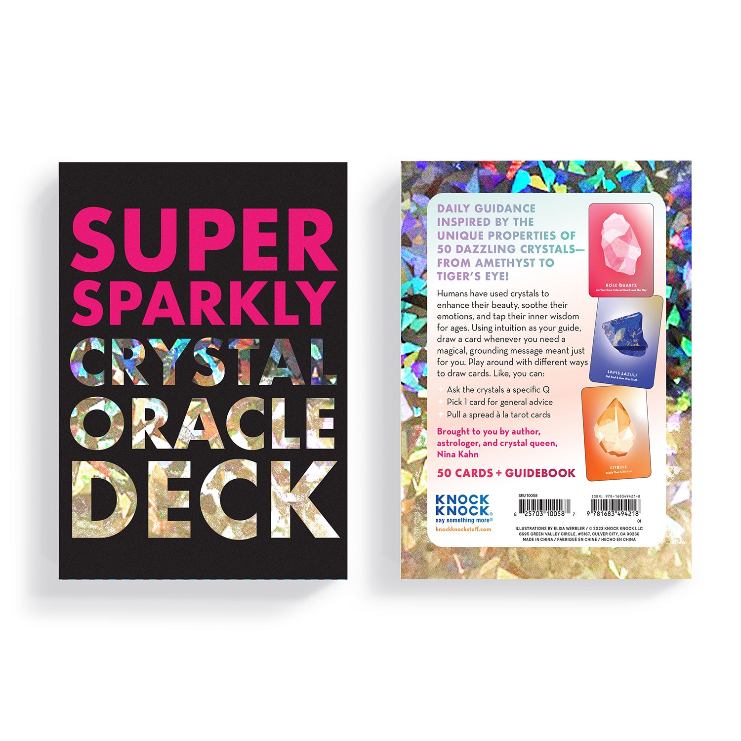 Super-Sparkly Crystal Oracle Deck