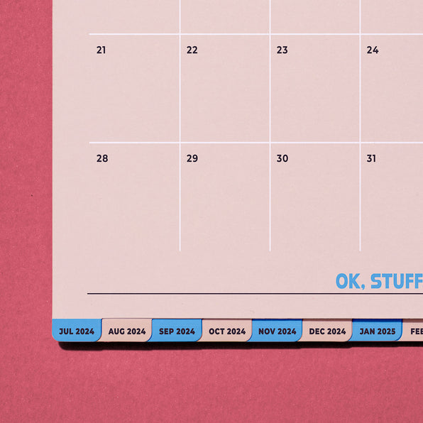 Life Stuff (But Also Me Stuff) 18-Month Desktop Calendar