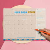 Life Stuff (But Also Me Stuff) 18-Month Desktop Calendar