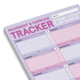 Movement & Exercise Tracker Big & Sticky Notepads