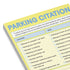 Parking Citation Nifty Note (Pastel Yellow)