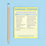 Parking Citation Nifty Note (Pastel Yellow)