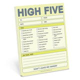 High Five Nifty Note (Pastel Yellow)