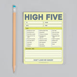 High Five Nifty Note (Pastel Yellow)