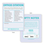 Office Citation Nifty Note (Pastel Version)