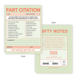 Fart Citation Nifty Note