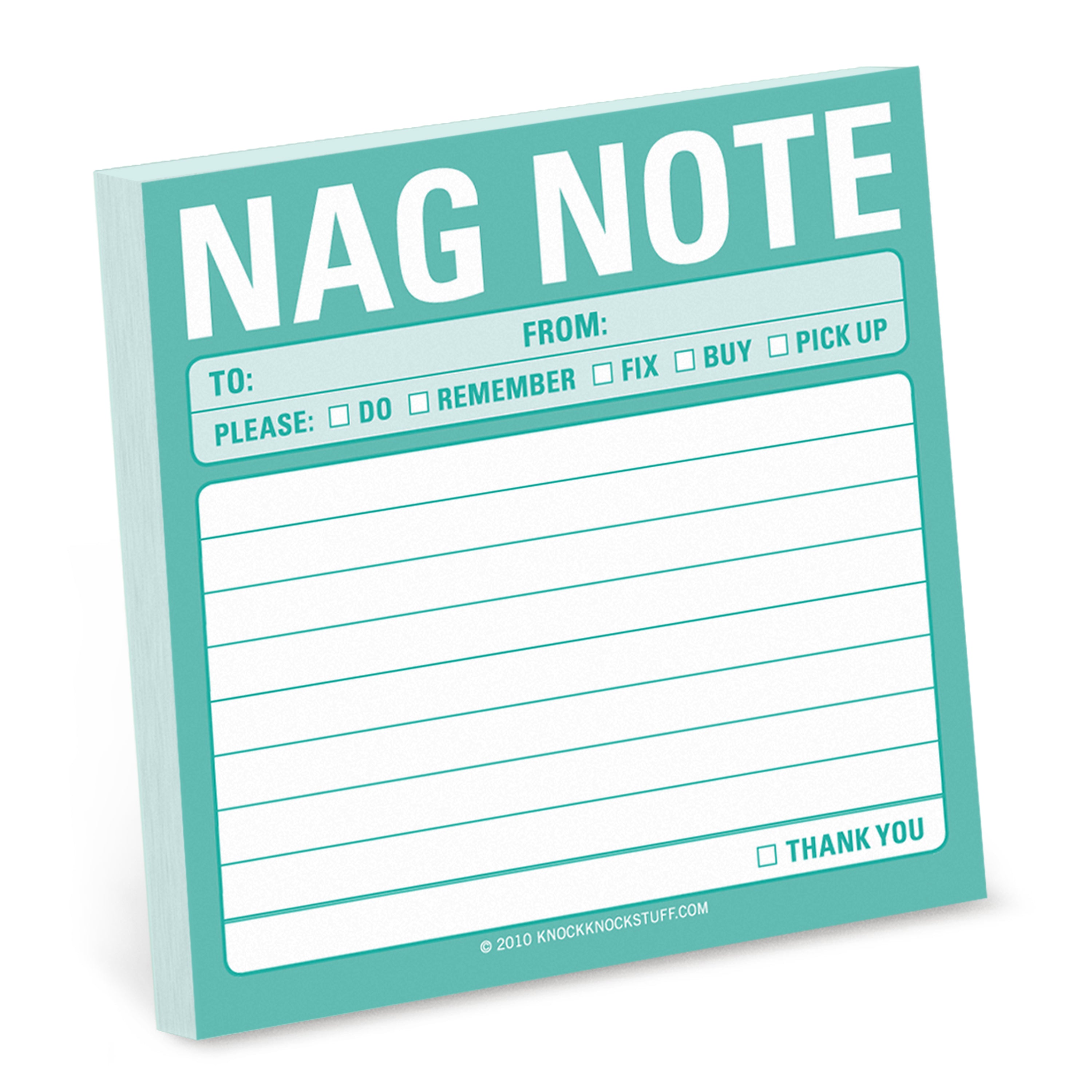 Nag Note Sticky Notes