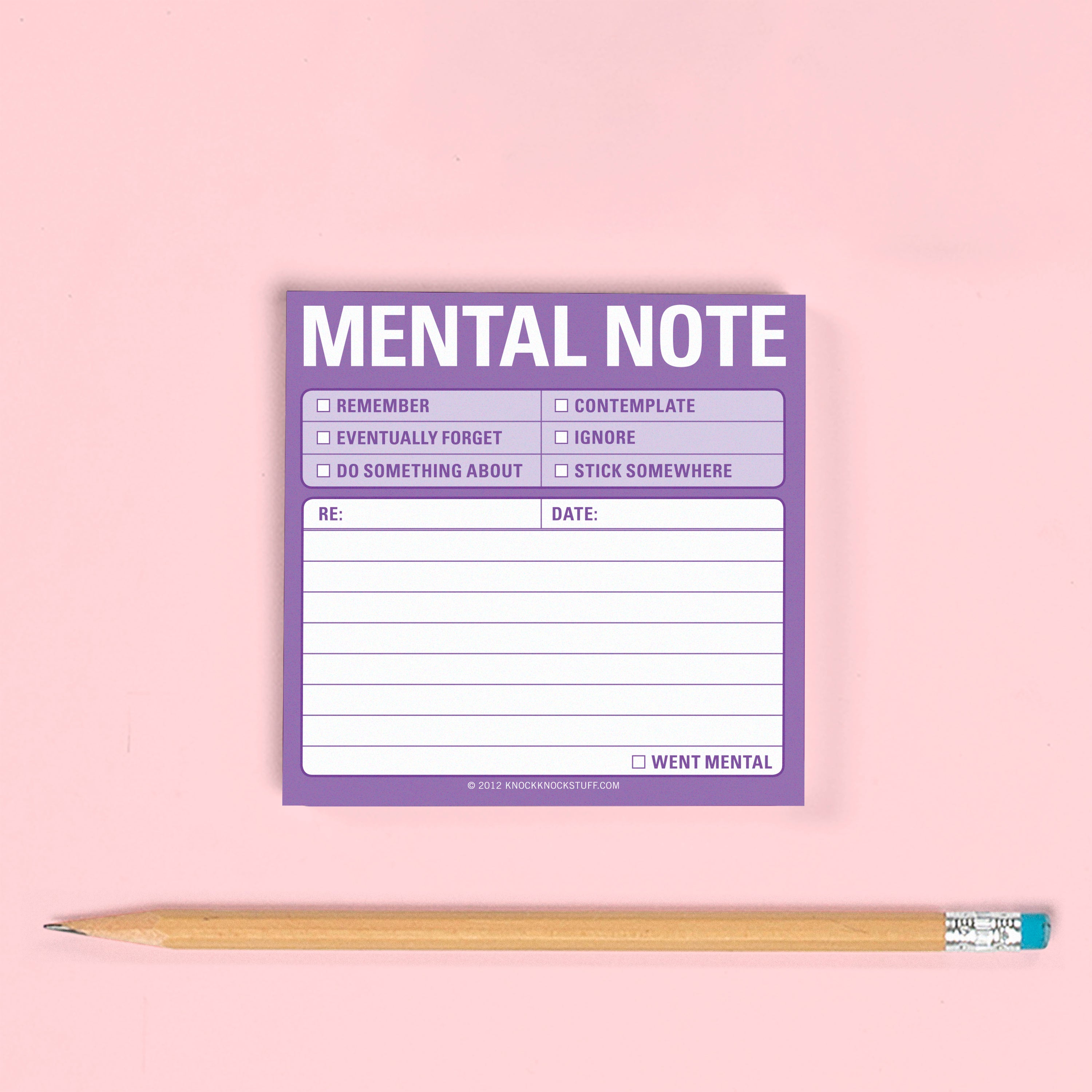 Mental Note Sticky Notes