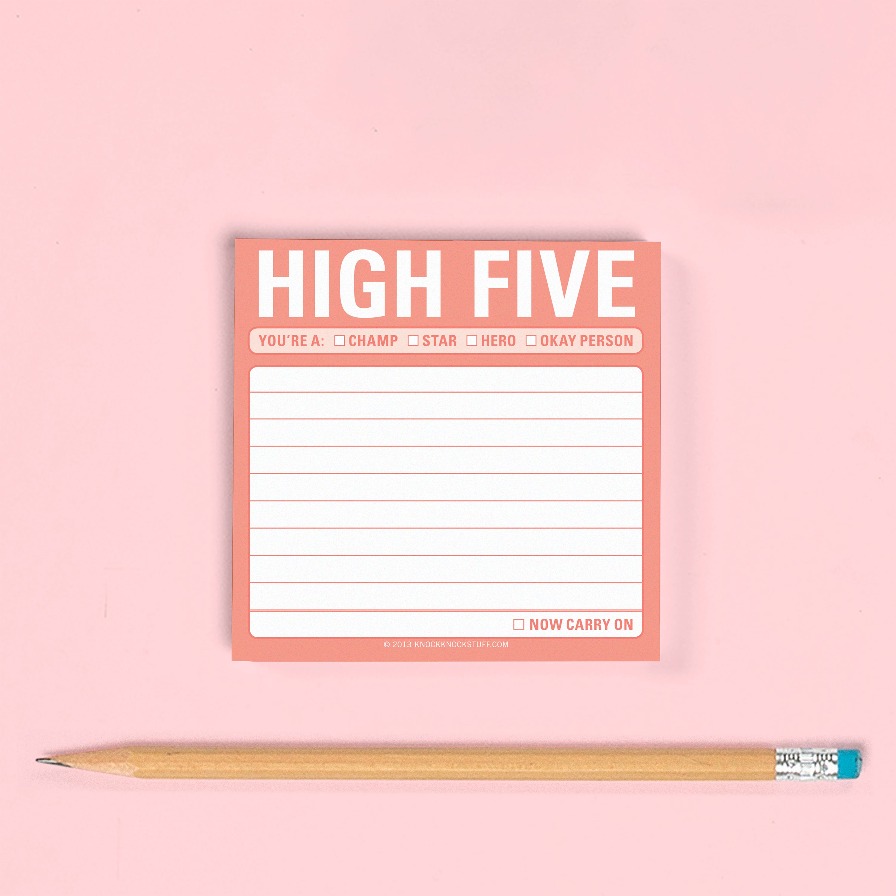 High Five Sticky Notes