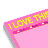 I Love This Sticky Notes (Pastel)