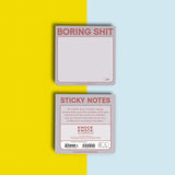 Boring Shit Sticky Notes