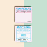 Mental Note Sticky Notes (Pastel Version)