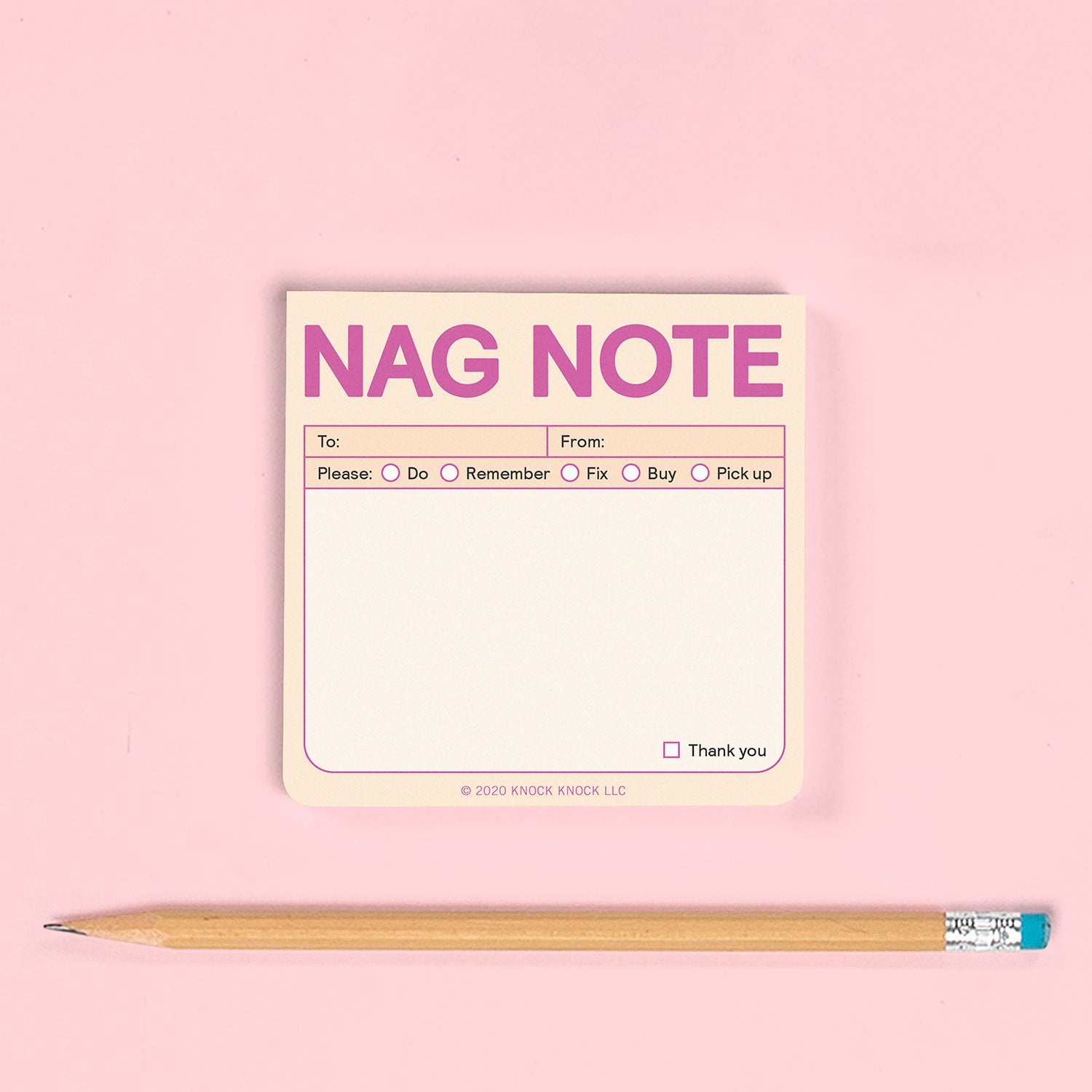 Nag Note Sticky Notes (Pastel Version)