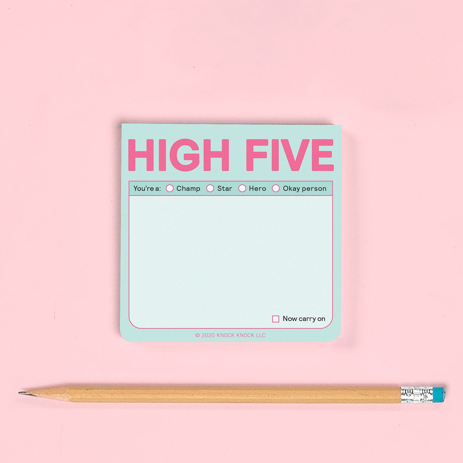 High Five Sticky Notes (Pastel Version)