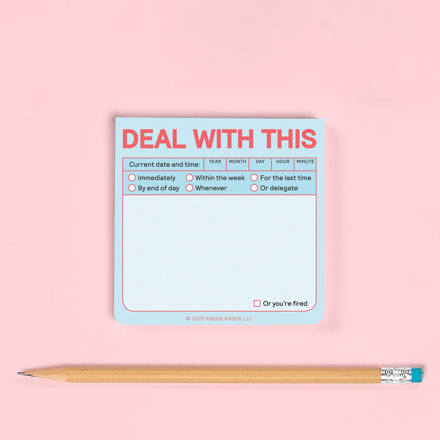 Deal with This Sticky Notes (Pastel Version)