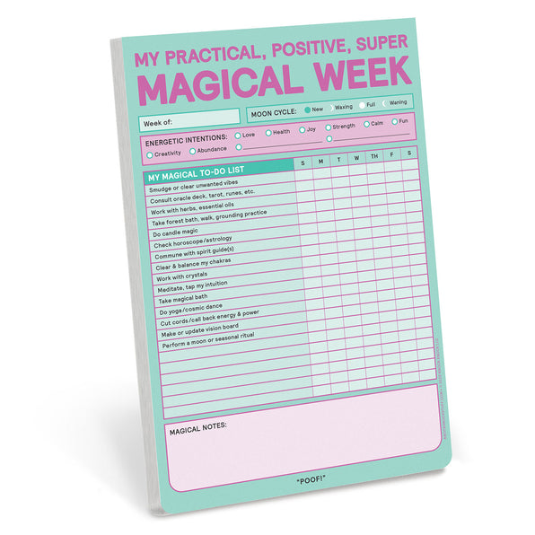 Magical Week Pad (Pastel Version)