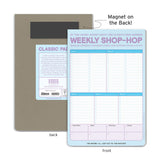 Weekly Shop-Hop Pad with Magnet