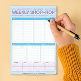 Weekly Shop-Hop Pad with Magnet (Pastel Version)