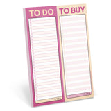 To Do / To Buy Perforated Pad (Pastel Version)