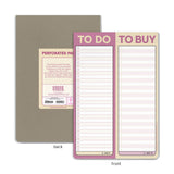 To Do / To Buy Perforated Pad (Pastel Version)