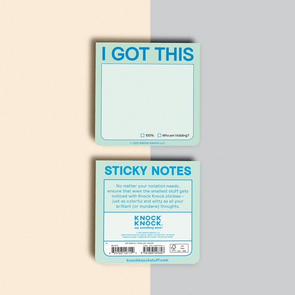 I Got This Sticky Note (Pastel Version)
