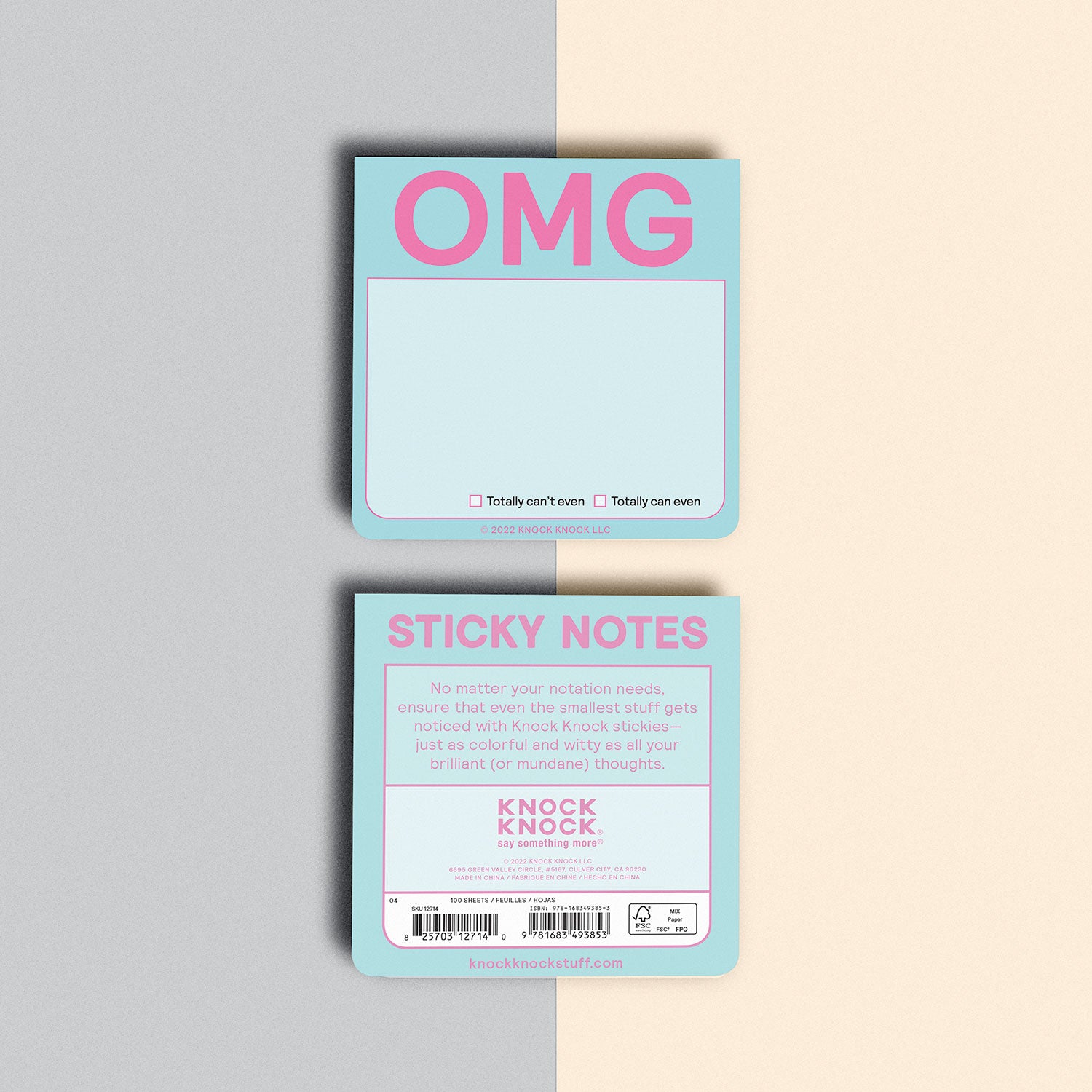 OMG Sticky Note (Pastel Version)