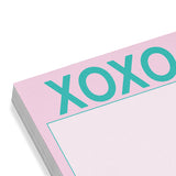 XOXO Sticky Notes (Pastel Version)