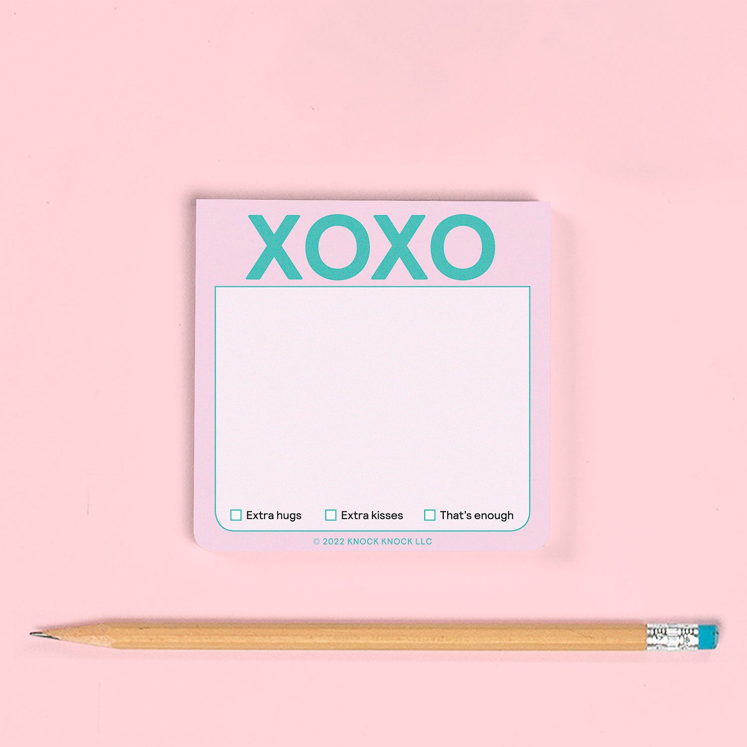 XOXO Sticky Note (Pastel Version)