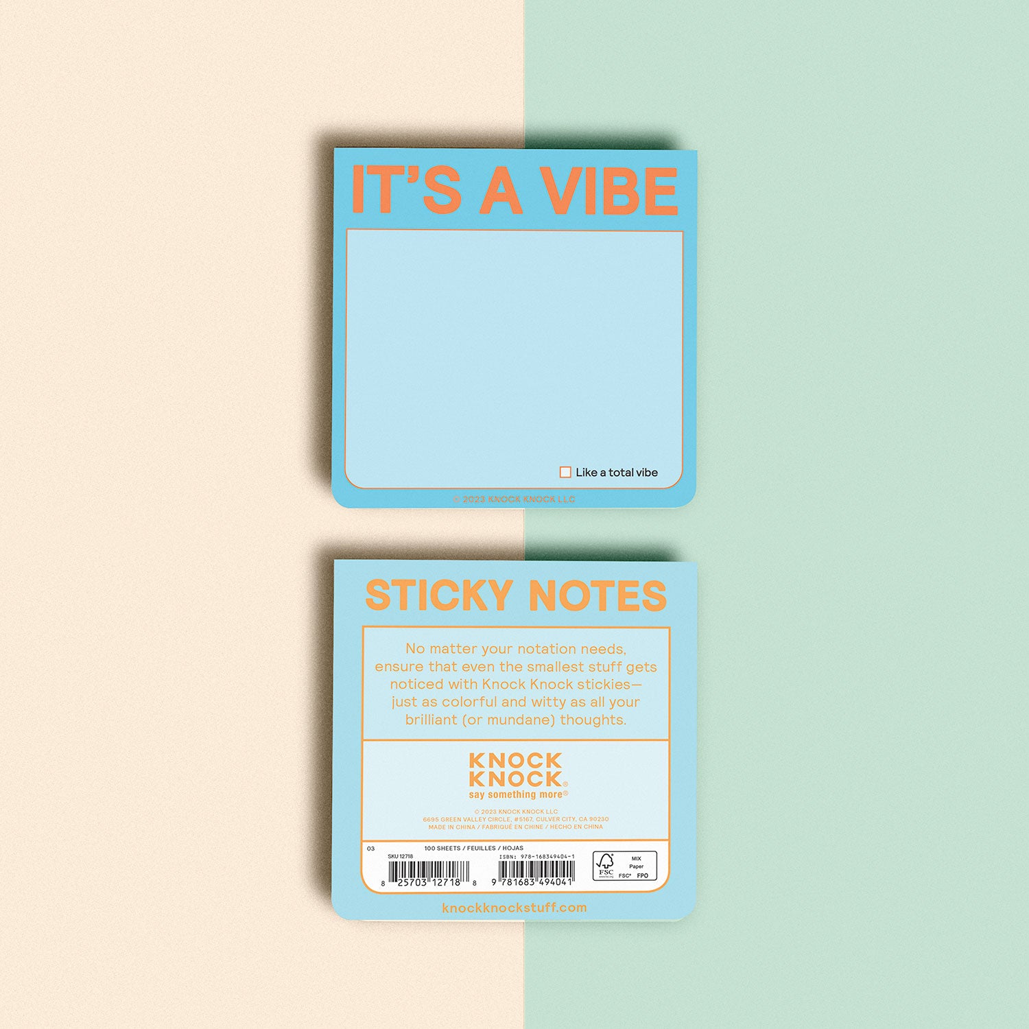 It's a Vibe Sticky Notes (Pastel Version)