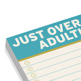 Adulting Large Sticky Notes (4 x 4-inches)