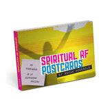 Spiritual AF Postcard Book