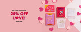 25% off love!
