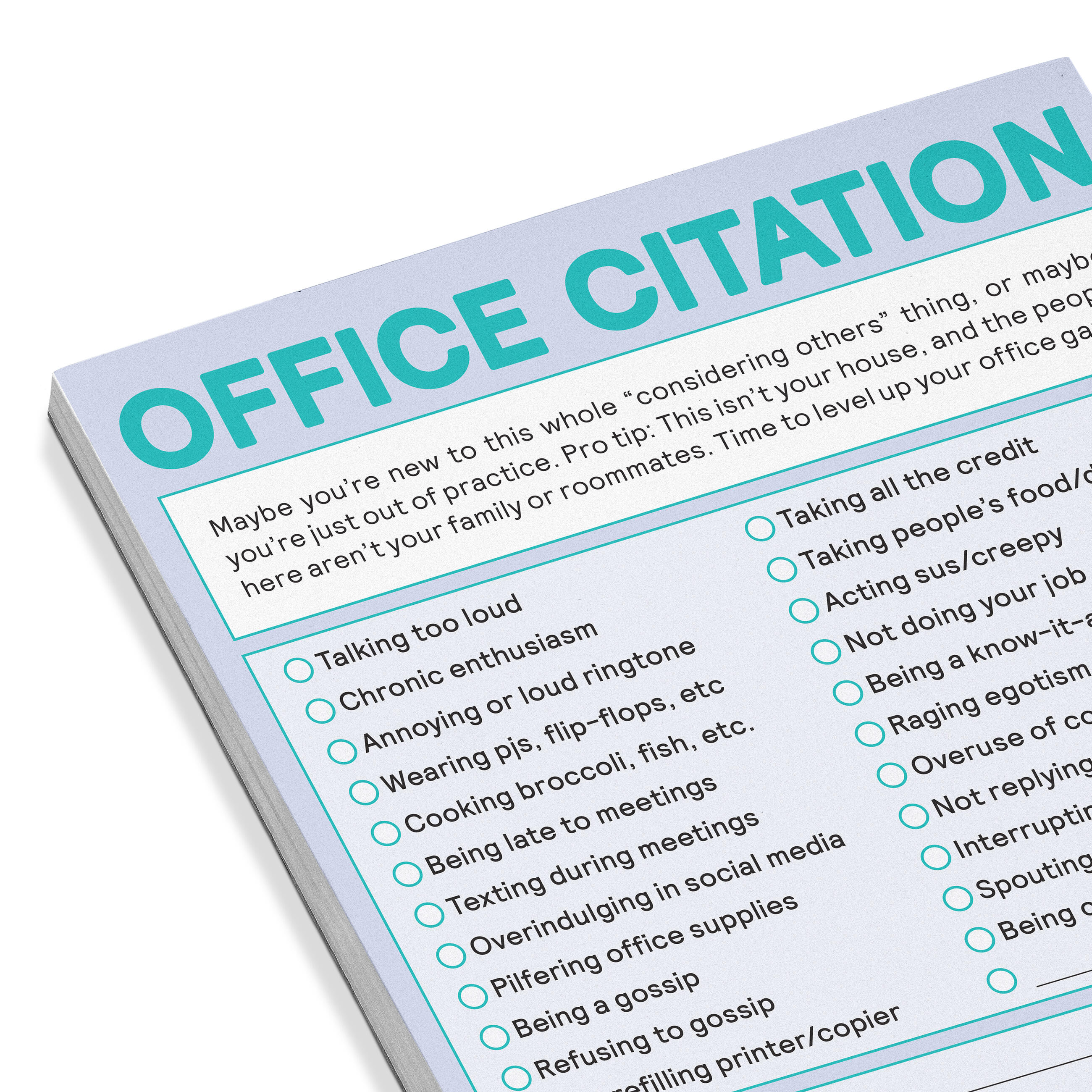 Citation Notepad Office Citation Nifty Note (Second Edition) – Knock Knock