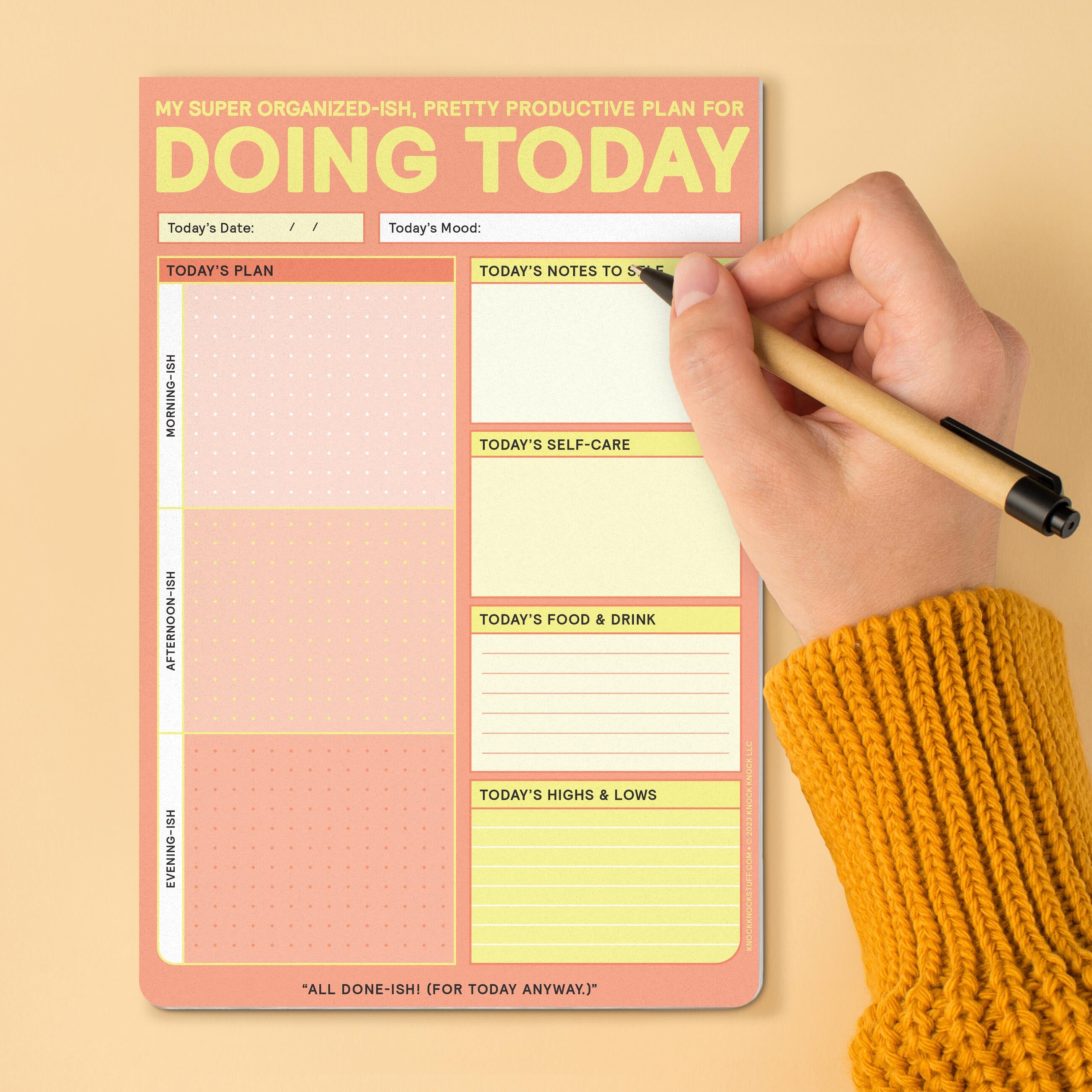 Doing Today Pad – Knock Knock