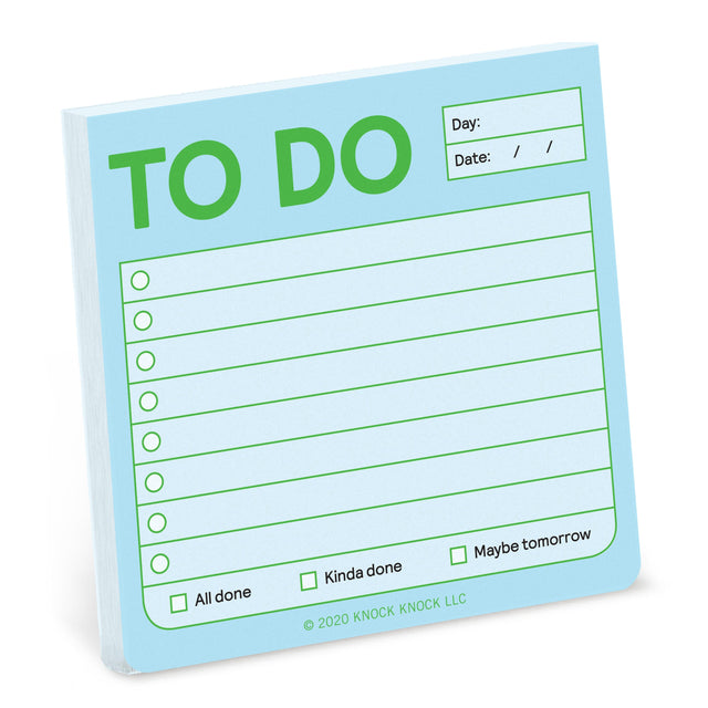 To Do Sticky Notes (Pastel Edition) – Knock Knock