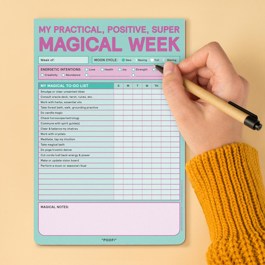 Magical Week Pad – Knock Knock